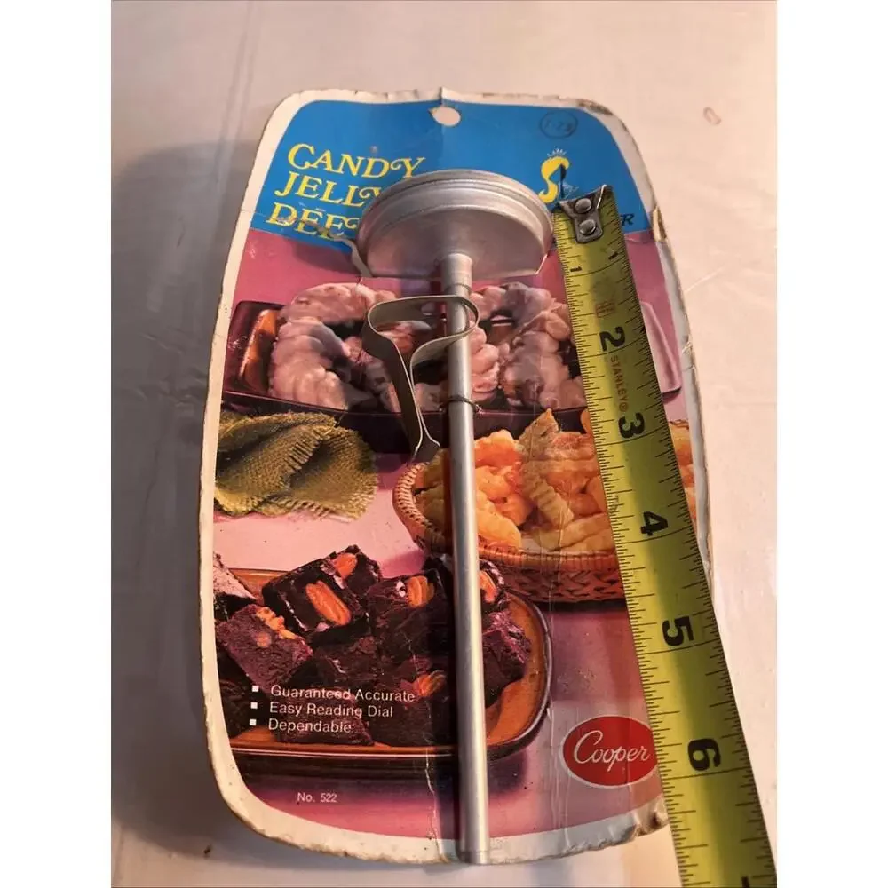 Vintage Cooper Candy Jelly & Deep Fry Thermometer No.522